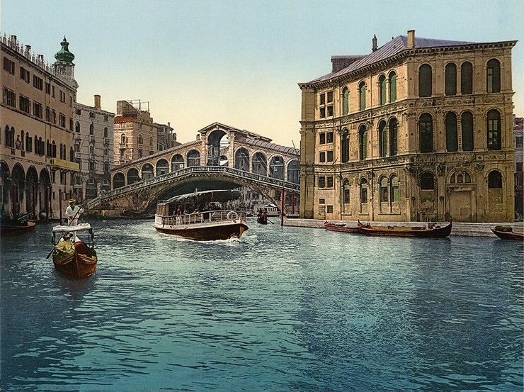 Venedig, Canal Grande mit Rialtobrücke © Marc Walter Collection, Paris
