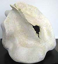 Hannelore Seiffert,  o.T., 2005, Keramik (gebaut, Porzellanengobe, Pigmente)  © Hannelore Seiffert 