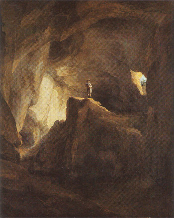 Caspar Wolf: Eine Jura-Höhle, 1778 