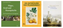 Wimmer © Cover VDG Weimar | Entdeckung der Pflanzenwelt © Cover Michael Imhof Verlag | Peter Joseph Lenne © Cover Verlag Schnell + Steiner