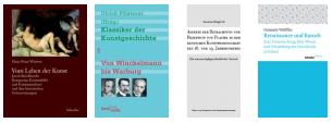 Wittwer © Cover Schwabe | Pfisterer (Hg.) © Cover C. H. Beck | Rauprich © Cover VDG Weimar | Wölfflin © Cover Schwabe