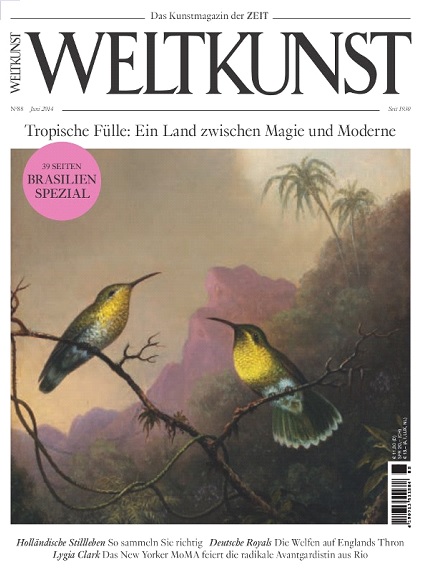 Weltkunst 88/2014 © Cover Weltkunst Verlag