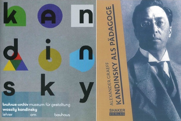 Kandinsky - Lehrer am Bauhaus © Cover Bauhaus-Archiv | Kandinsky als Pädagoge © Cover Shaker Verlag