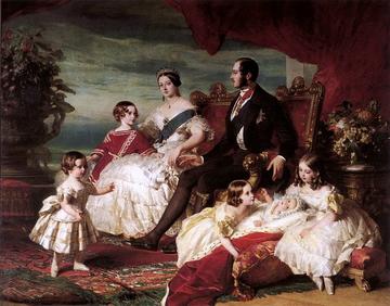 Franz Xaver Winterhalter: Königin Victoria, Prinz Albert und ihre Kinder, 1846 © Royal Collection of the United Kingdom