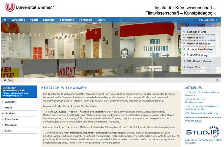 Institut für Kunstwissenschaft und Kunstpädagogik Bremen