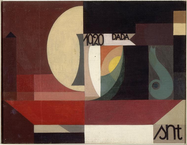 Sophie Tauber-Arp: Composition Dada, 1920