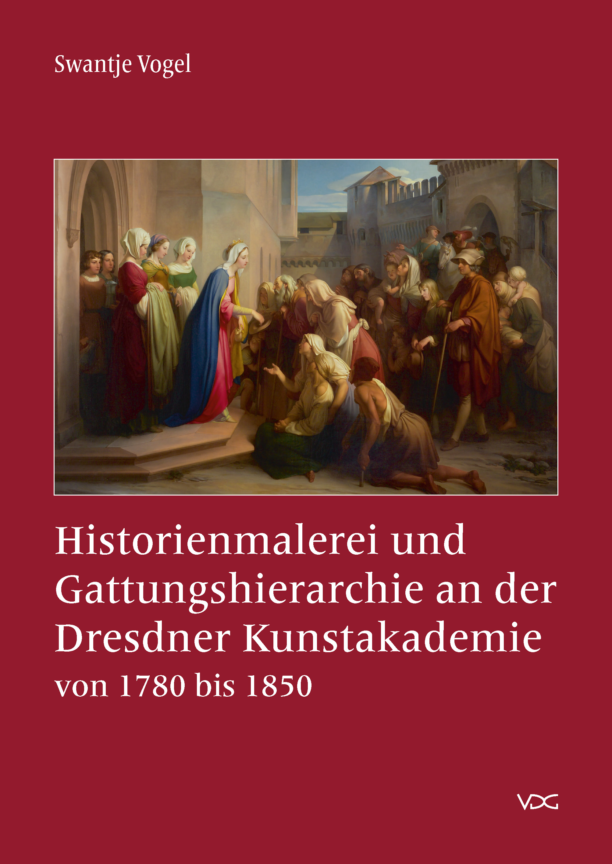 Historienmalerei und Gattungshierarchie © Cover VDG Weimar