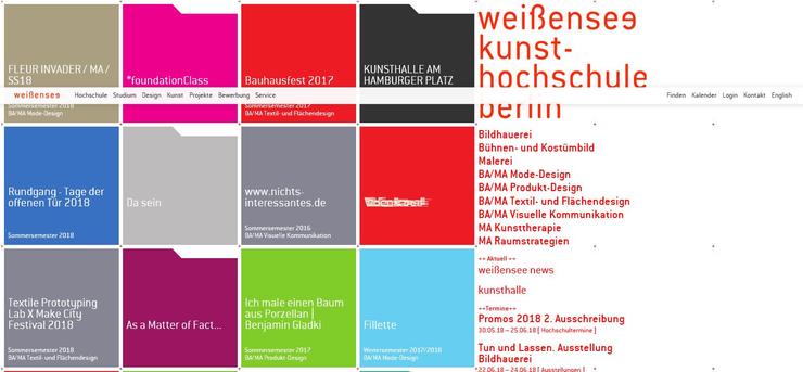 Kunsthochschule Berlin-Weißensee/ Hochschule für Gestaltung