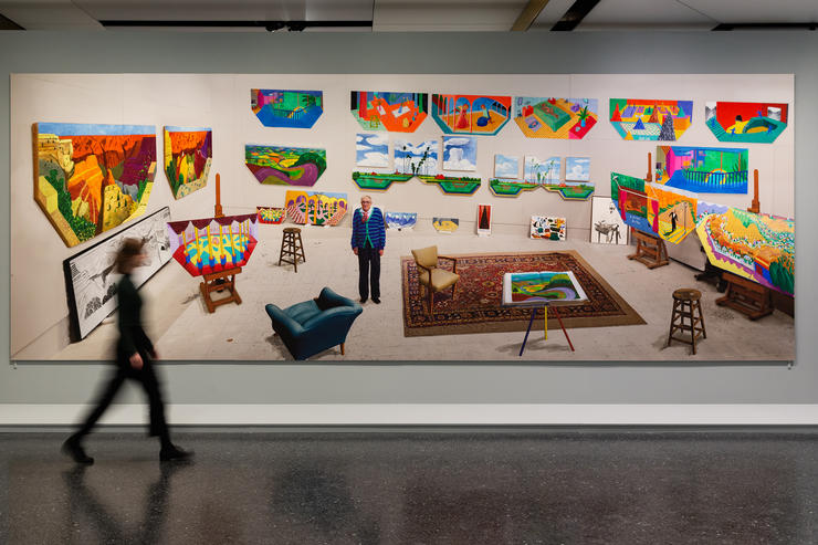 Ausstellungsansicht David Hockney. Die Tate zu Gast Foto: Ulrich Perrey