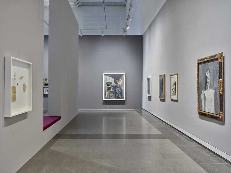 Pablo Picasso Kriegsjahre 1939 bis 1945 Kunstsammlung Nordrhein–Westfalen Installationsansicht K20 Foto: Achim Kukulies