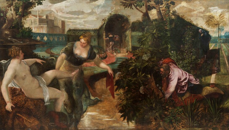 Jacopo Tintoretto, Susanna und die Alten, um 1546, Foto © Jens Ziehe