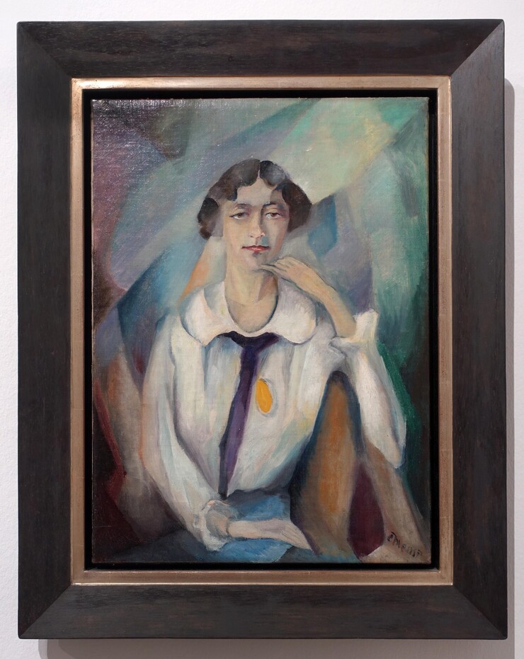 Carlo Mense, Porträt Klara Nienhaus-Mense, 1916-17, Foto Rainer K. Wick