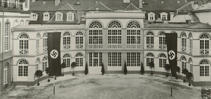 Landgrafenmuseum, Kassel, eröffnet am 18. Mai 1935 (Museumslandschaft Hessen Kassel, Archiv)