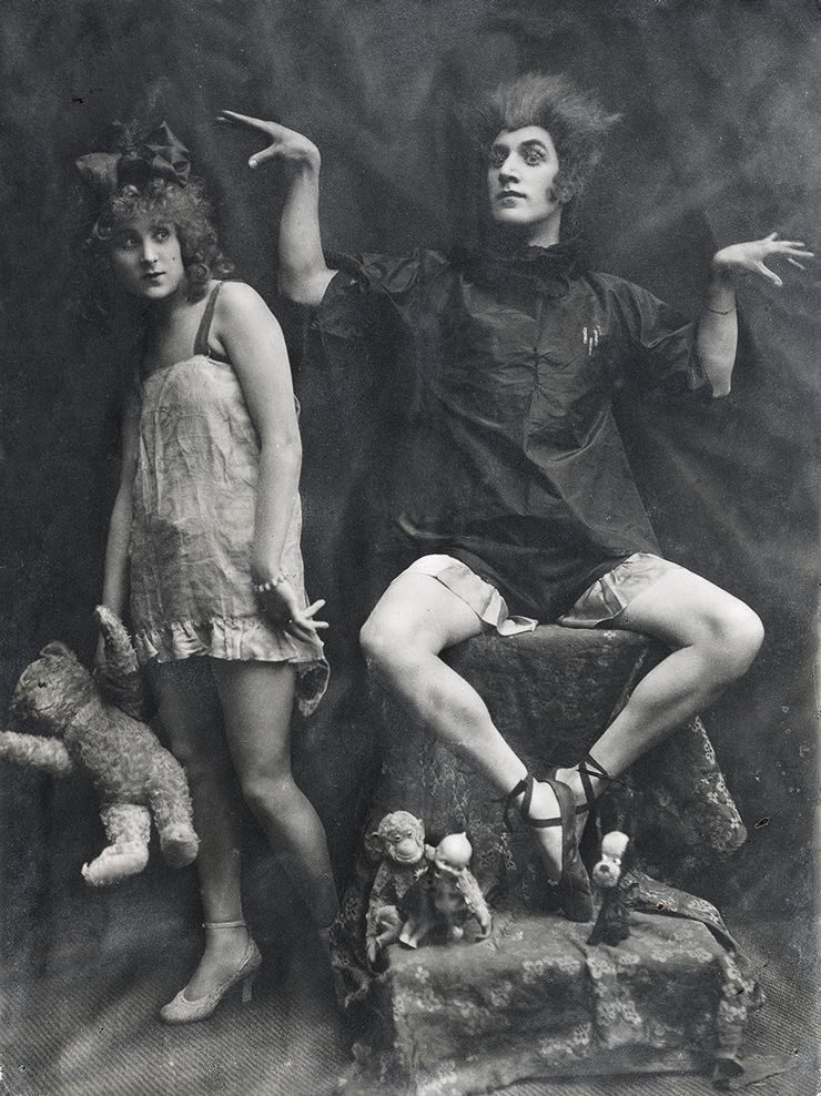 Erwin Osen und Käthe Brzezinski, (Iby Chong), um 1913, Privatbesitz
