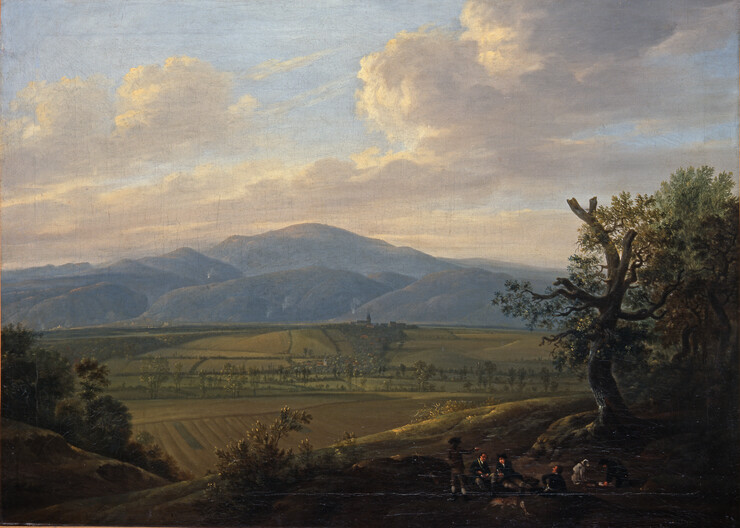 Pascha J. F. Weitsch, Brocken-Panorama, um 1775, HAUM, Inv.-Nr. GG L6 (Leihgabe der Richard Borek Stiftung)  © Herzog Anton Ulrich-Museum, Claus Cordes
