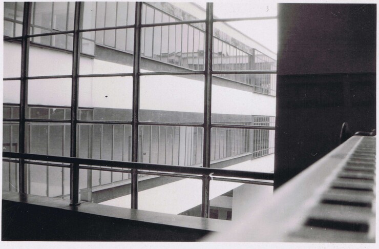 Irene Bayer, Bauhaus-Gebäude. Innenansicht, ca. 1927. © Bauhaus-Archiv Berlin