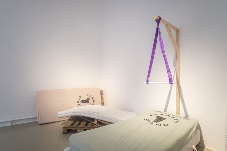 Julischka Stengele, BALLAST | EXISTENZ, 2020/2024, The Myth of Normal. Vom Können und Gönnen, Kunstverein Hannover, 2024, Foto: Mathias Völzke